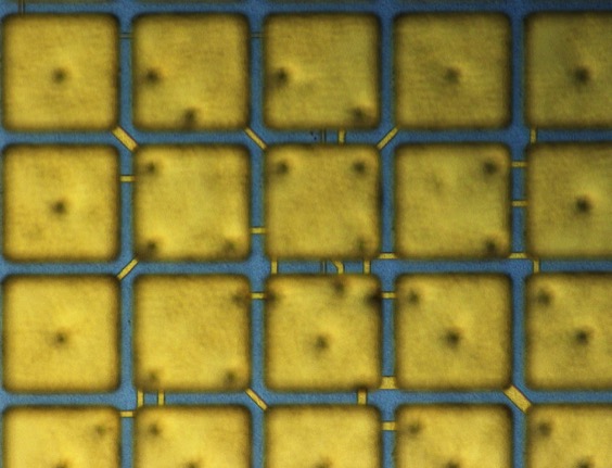 close-up image of LMX array